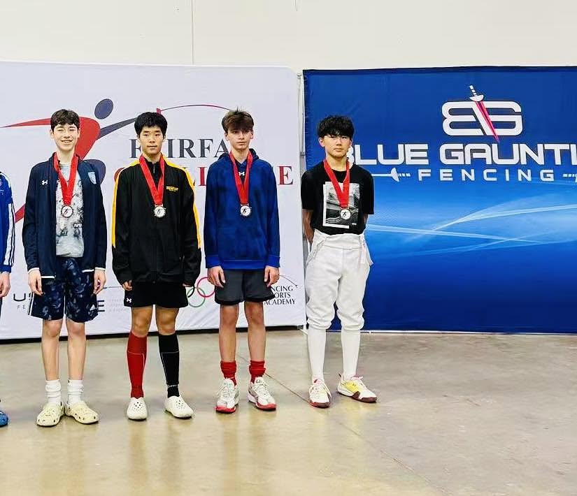 Medal presentation from TFSA’s Fairfax Super Regional report