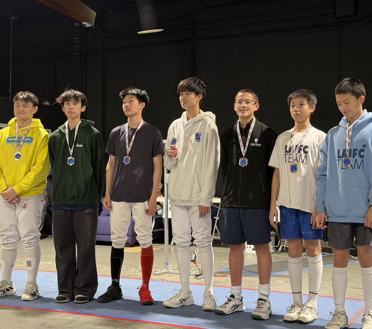Men’s medal presentation from TFSA’s SoCal RJCC report