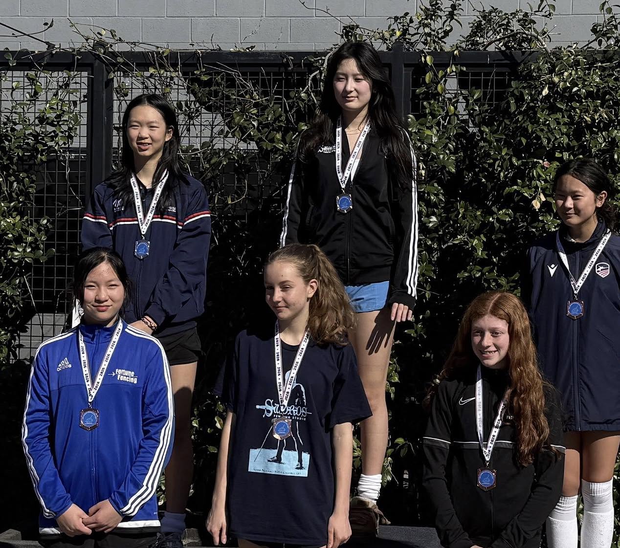 Women’s medal presentation from TFSA’s SoCal RJCC report